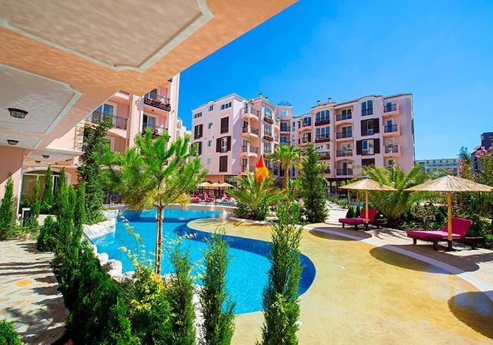 Romance Marine Aparthotel Sunny Beach Buitenkant foto