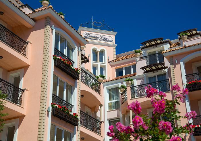 Romance Marine Aparthotel Sunny Beach Buitenkant foto