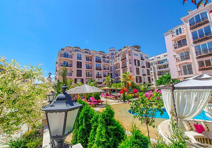 Romance Marine Aparthotel Sunny Beach Buitenkant foto